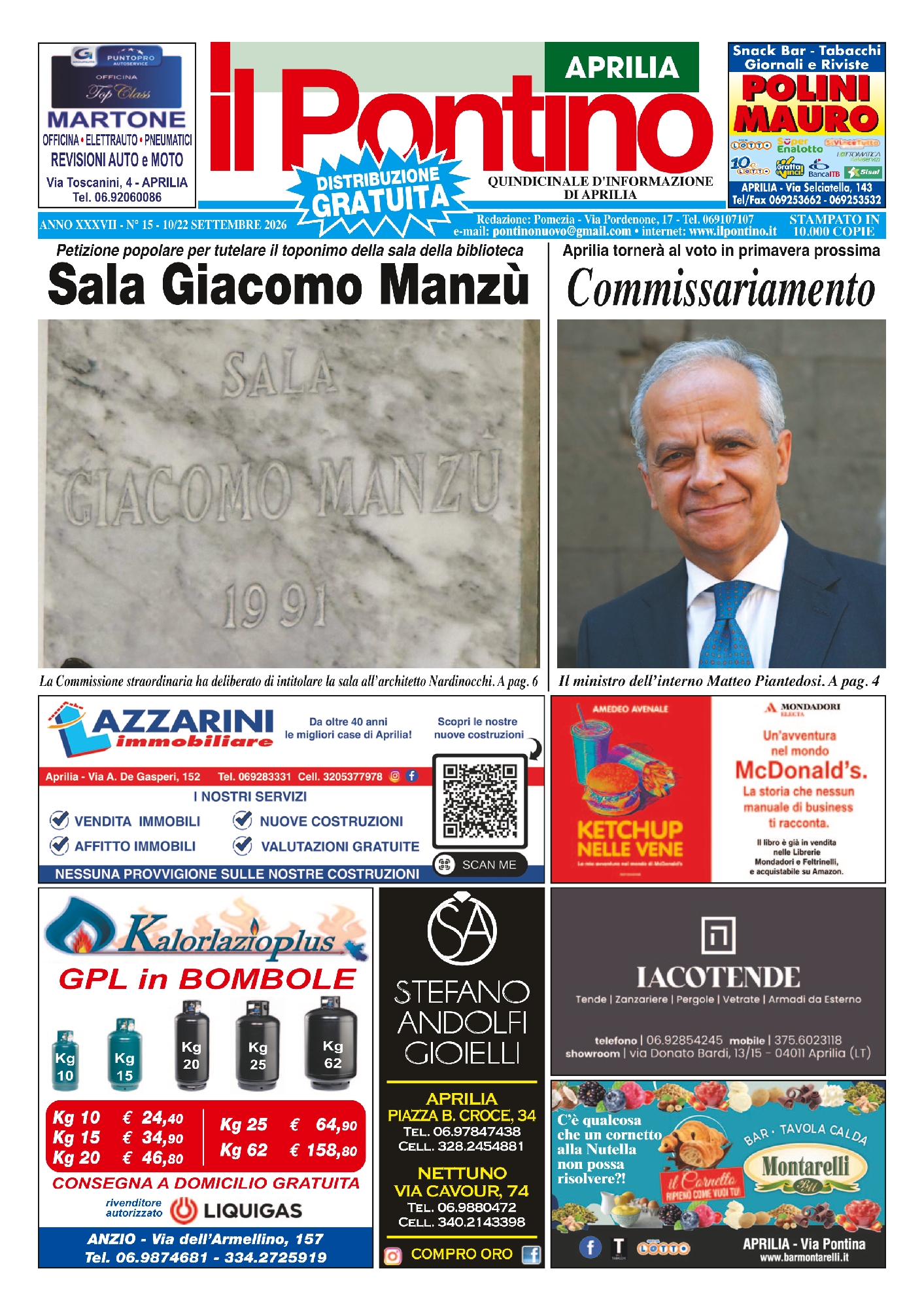 - 10/22 Settembre