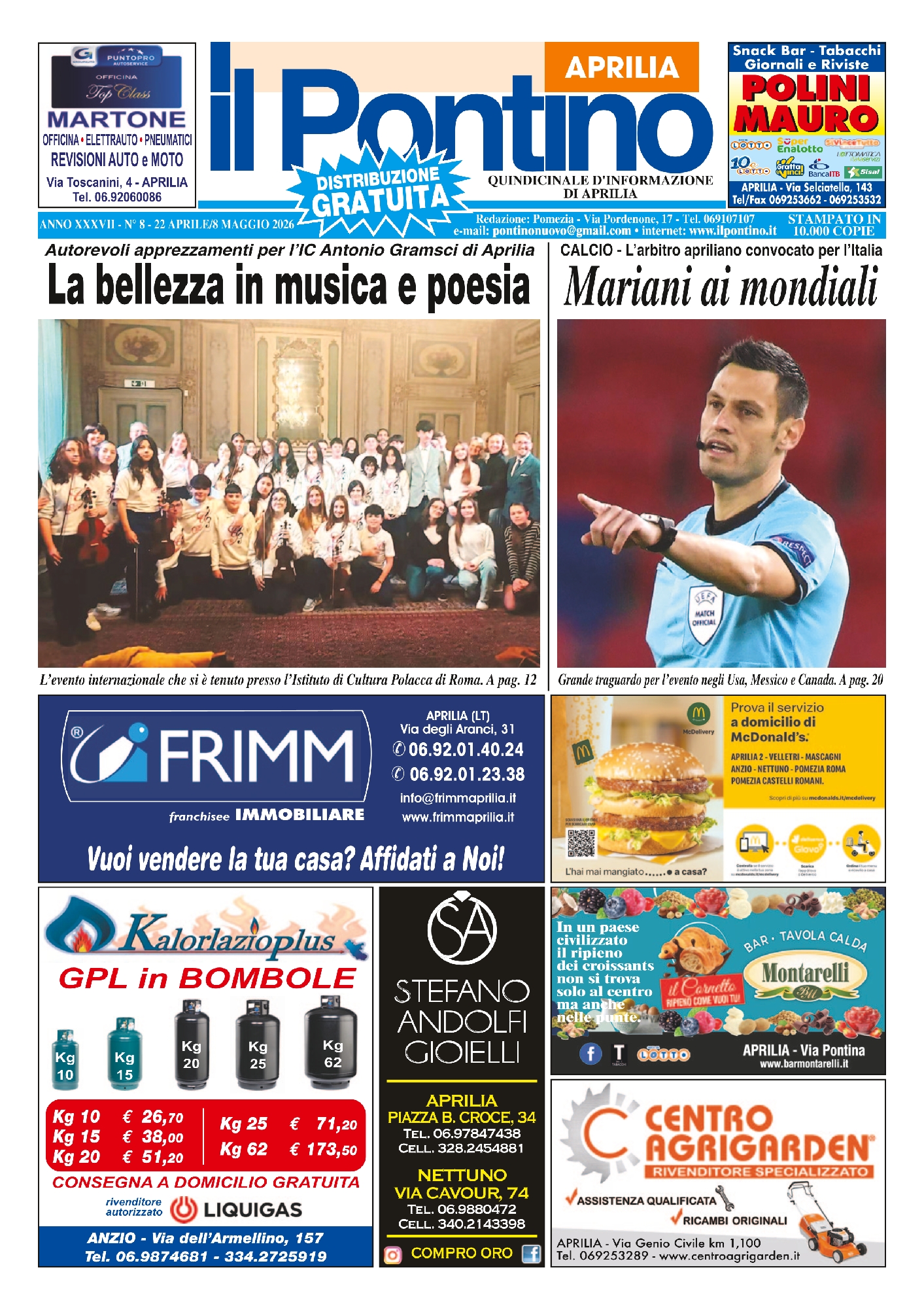 - 23 Aprile/8 Maggio