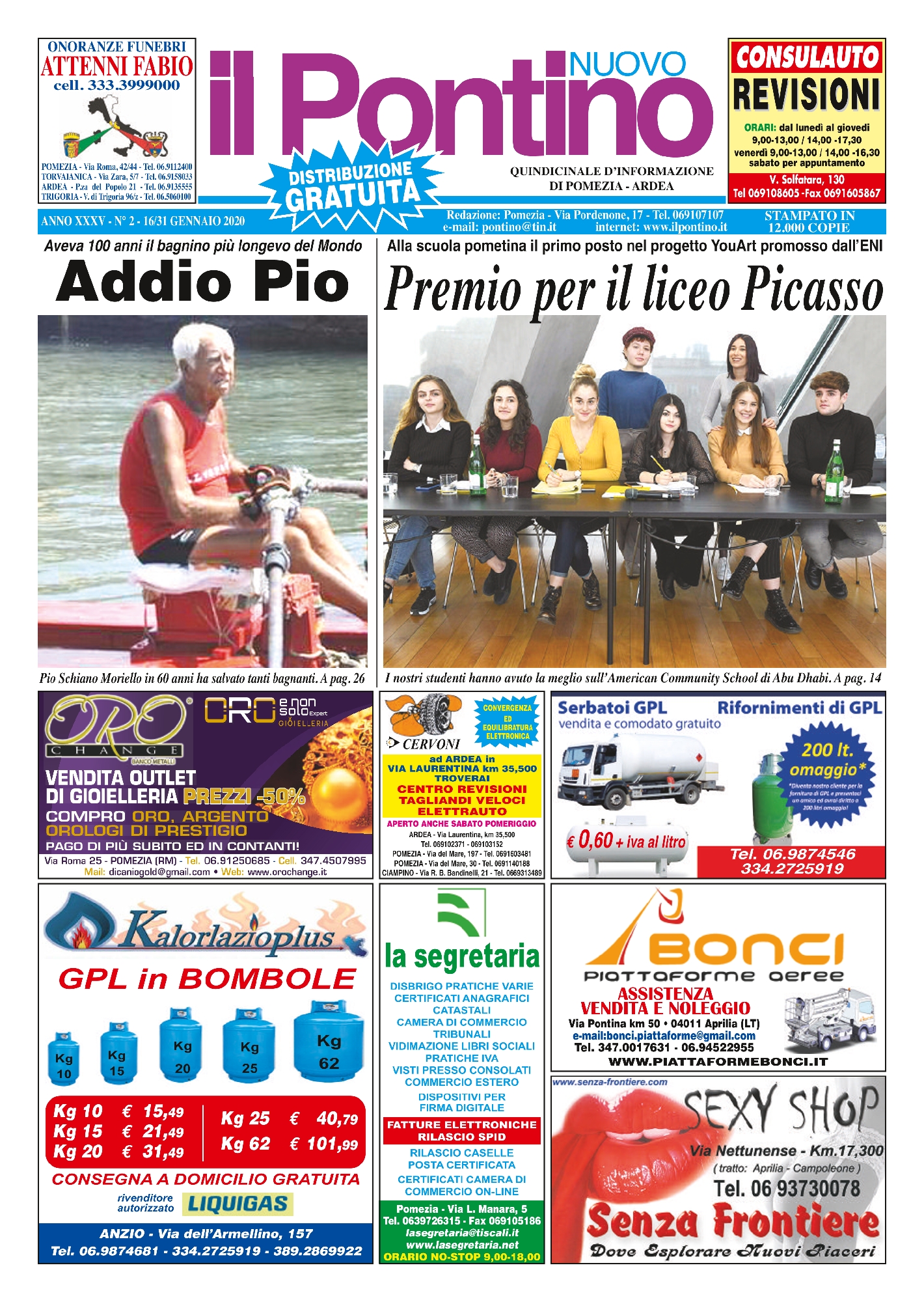Il Pontino Nuovo - Numero 2/2020