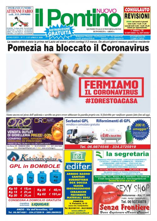 Il Pontino Nuovo Numero 7/2020