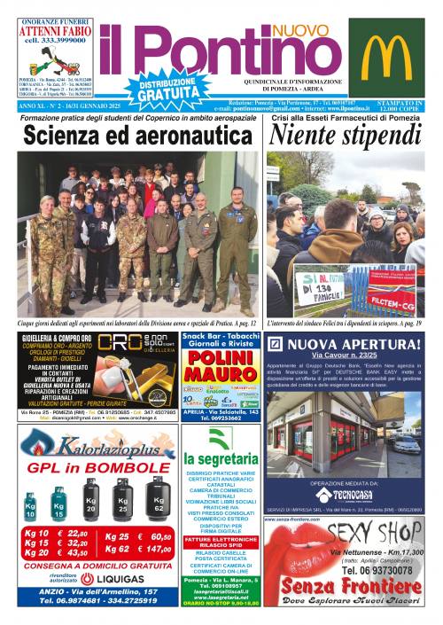 Numero - 16/31 Gennaio