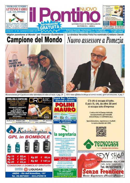 Numero -16/30 Novembre