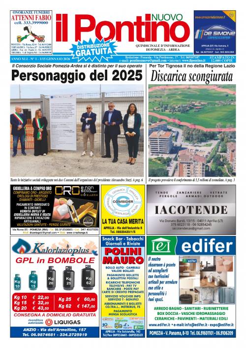 Numero - 1/15 Gennaio